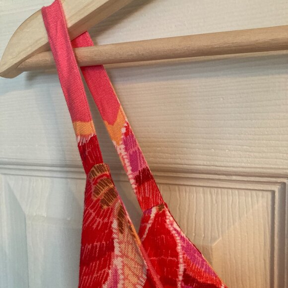 Loft Linen Blend V-Neck  Dress - NWT - Picture 10 of 15